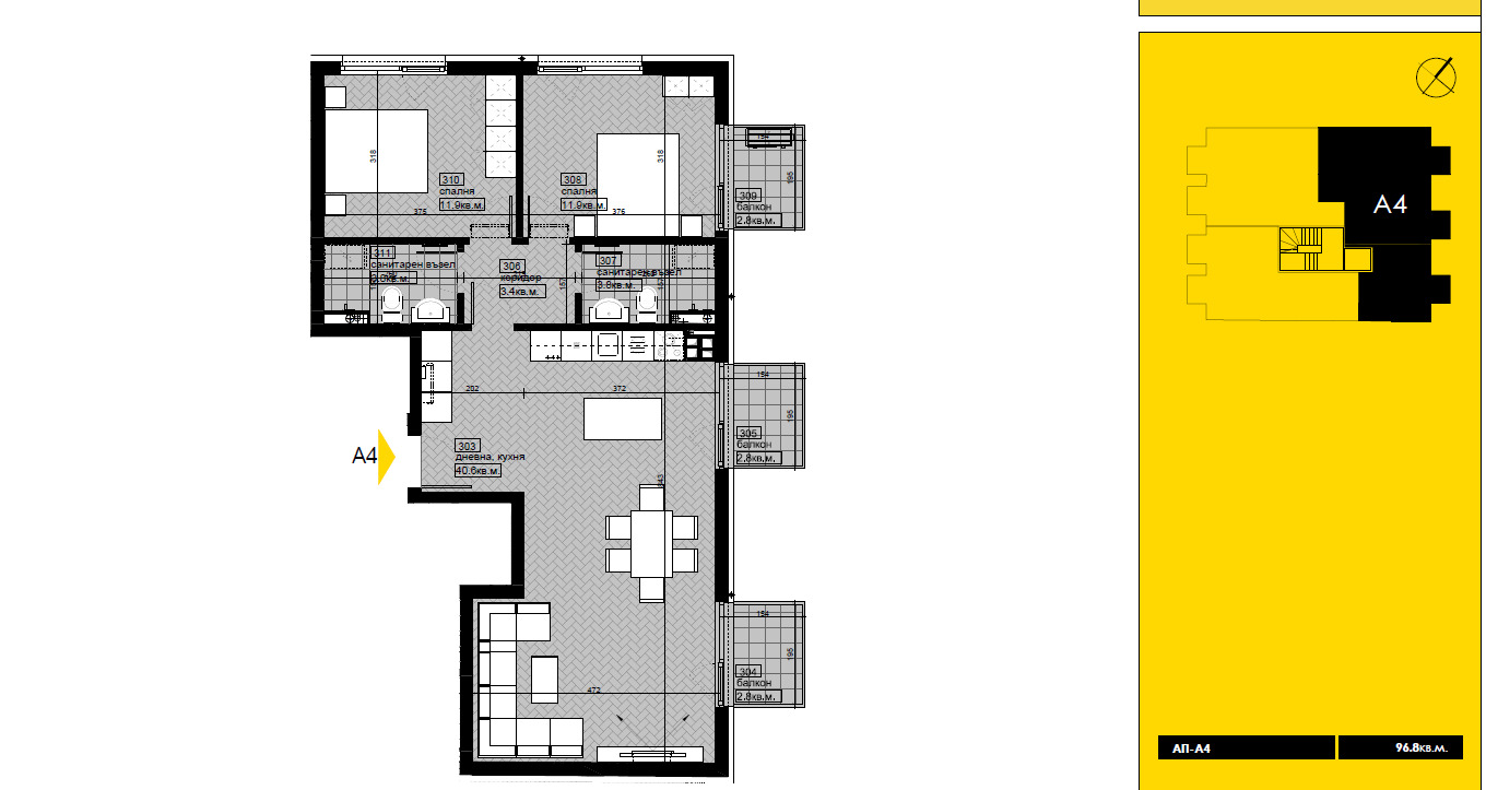 Продава 3-СТАЕН, гр. Варна, Бриз, снимка 11 - Апартаменти - 55301278