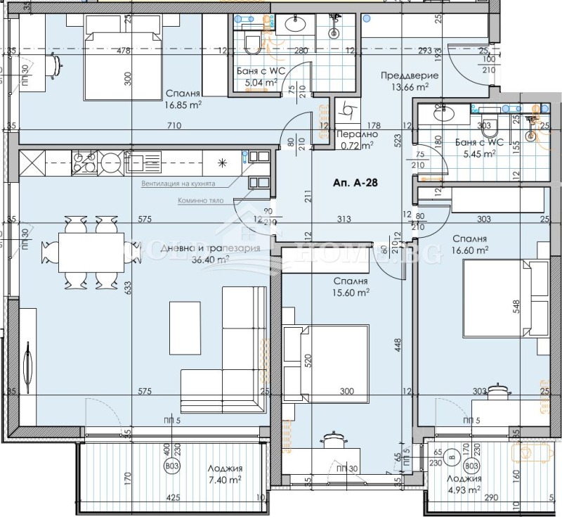 Продава 4-СТАЕН, гр. Пловдив, Кършияка, снимка 2 - Апартаменти - 53519992