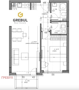 1 bedroom Malinova dolina, Sofia 8