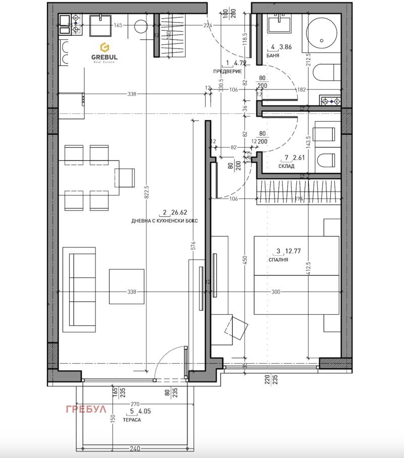 Продава 2-СТАЕН, гр. София, Малинова долина, снимка 7 - Aпартаменти - 48661295