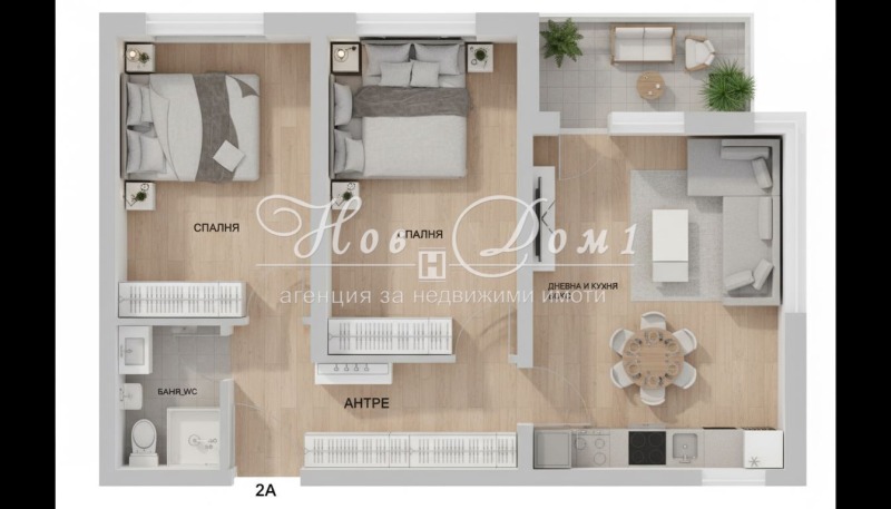 Продава 3-СТАЕН, гр. Пловдив, Христо Смирненски