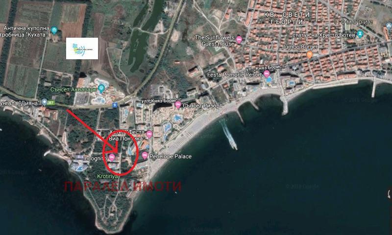 Till salu  Komplott region Burgas , Pomorie , 1640 kvm | 56882519 - bild [2]