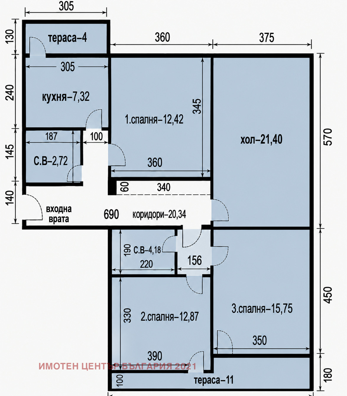 Продава 4-СТАЕН, гр. София, Красно село, снимка 14 - Апартаменти - 56289325