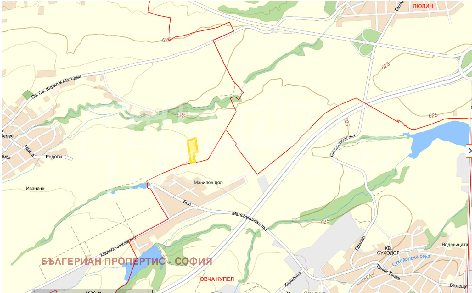 Продава ПАРЦЕЛ, гр. София, с. Иваняне, снимка 5 - Парцели - 56210373