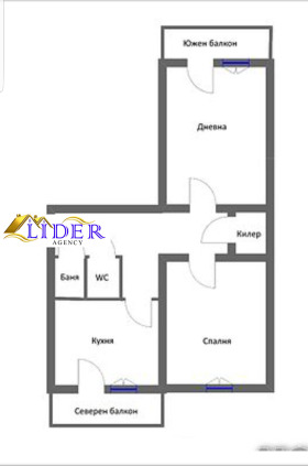 1 bedroom Storgoziya, Pleven 1