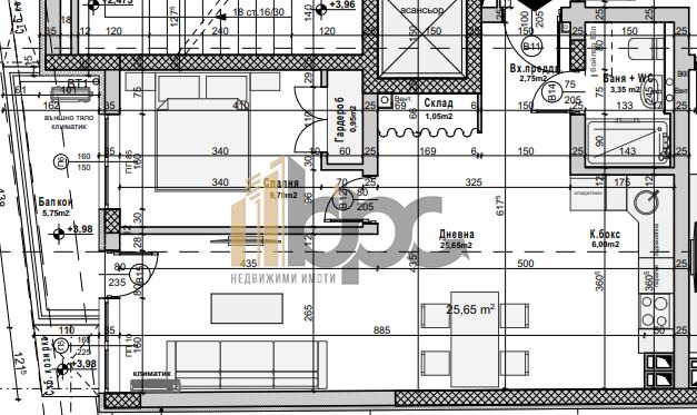 Продава  2-стаен град София , Сухата река , 77 кв.м | 54745688 - изображение [3]