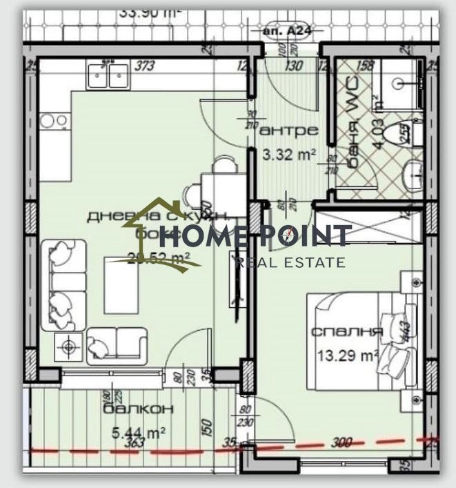 Продава  2-стаен град Варна , Изгрев , 64 кв.м | 29369877 - изображение [2]