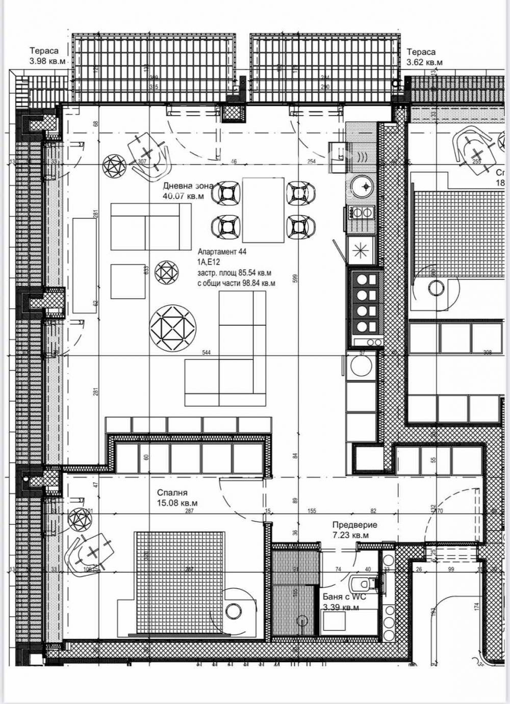 Продава 3-СТАЕН, гр. София, Манастирски ливади, снимка 2 - Апартаменти - 53269213
