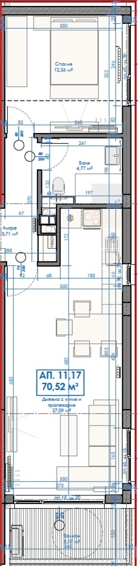 Продава 2-СТАЕН, гр. София, Витоша, снимка 6 - Апартаменти - 55091228