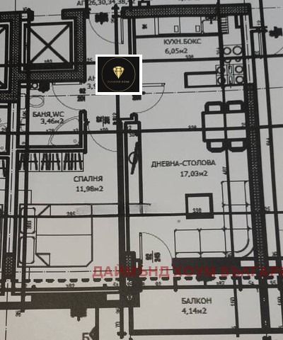 Eladó  1 hálószoba Plovdiv , Trakija , 66 négyzetméter | 16146984 - kép [7]