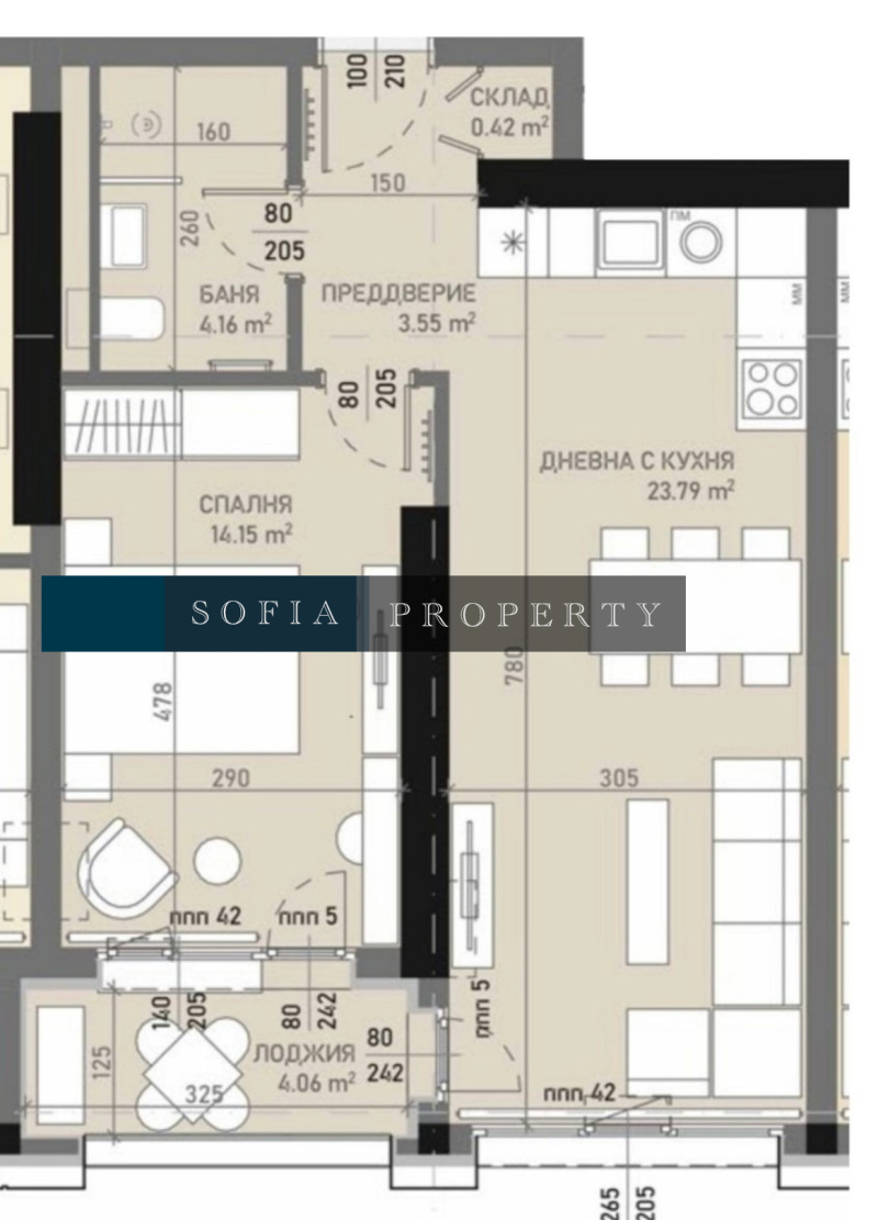 Продава  2-стаен град София , Банишора , 72 кв.м | 71310366