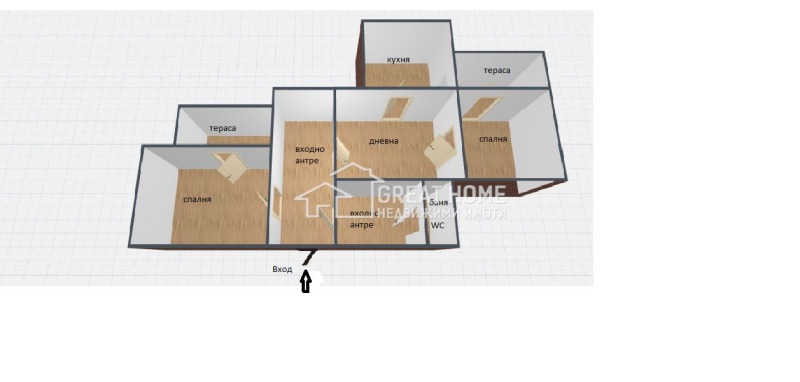 Продава МНОГОСТАЕН, гр. Търговище, Център, снимка 12 - Aпартаменти - 48862917