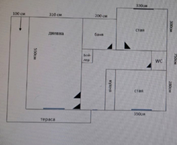 Продава КЪЩА, с. Храбърско, област София област, снимка 2 - Къщи - 48210813