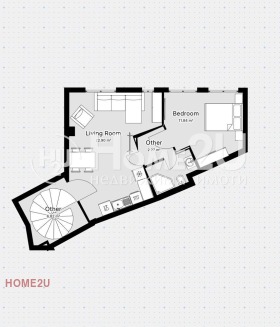 1 bedroom Vazrazhdane 3, Varna 8