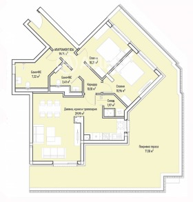 3-СТАЕН, 122 m2