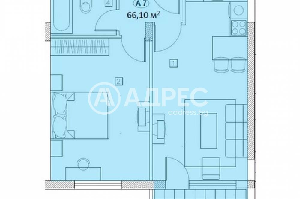 Продава 2-СТАЕН, гр. София, Център, снимка 4 - Апартаменти - 54065763