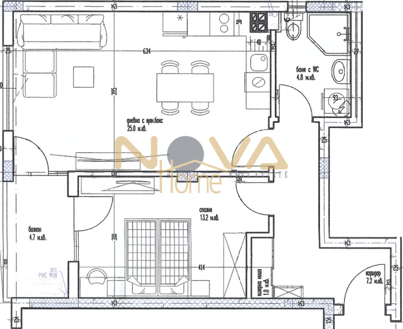 Zu verkaufen  1 Schlafzimmer Warna , Lewski 1 , 72 qm | 66233874 - Bild [8]