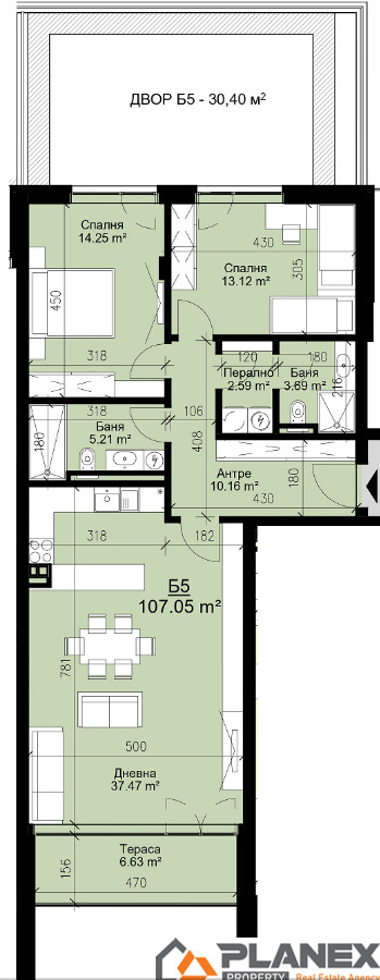 Продава 3-СТАЕН, гр. Варна, Бриз, снимка 2 - Aпартаменти - 47181701