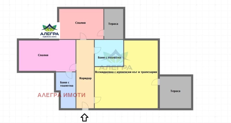 In vendita  2 camere da letto Pazardgik , Tsentar , 130 mq | 95600665 - Immagine [10]