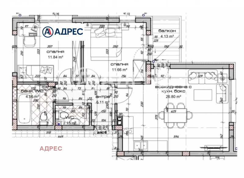 Продава 3-СТАЕН, гр. Варна, Виница, снимка 6 - Aпартаменти - 48329899