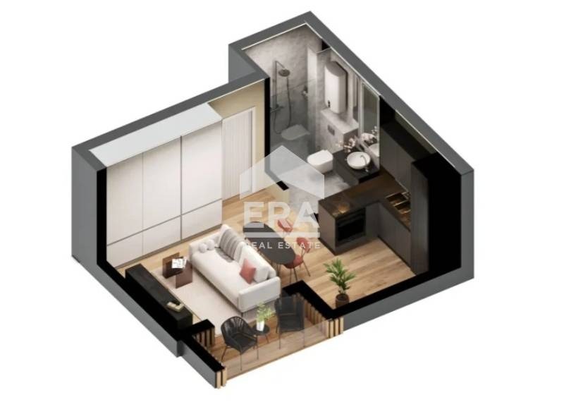 Продава 1-СТАЕН, гр. Варна, м-т Горна Трака, снимка 2 - Апартаменти - 52366433