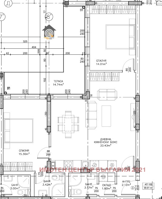 Продава 3-СТАЕН, гр. София, Малинова долина, снимка 15 - Апартаменти - 53022459