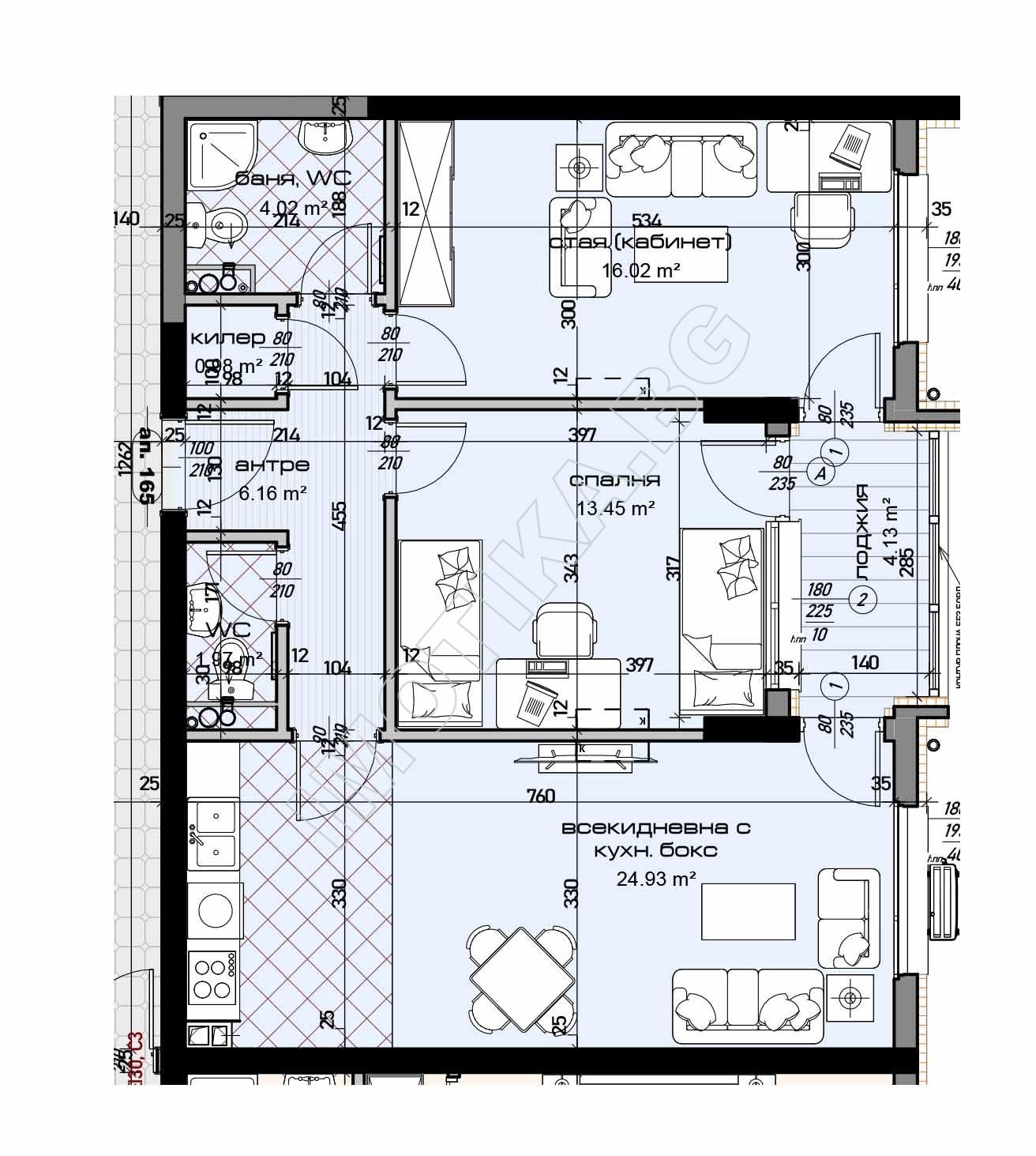 Продава 3-СТАЕН, гр. Варна, Младост 2, снимка 2 - Апартаменти - 55936176