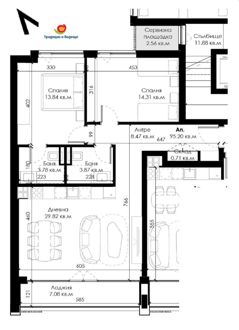 Продава  3-стаен град София , Овча купел , 111 кв.м | 24825163 - изображение [2]