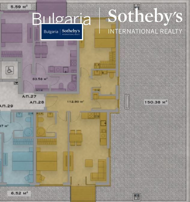 Продава 3-СТАЕН, гр. София, Малинова долина, снимка 3 - Апартаменти - 54085420