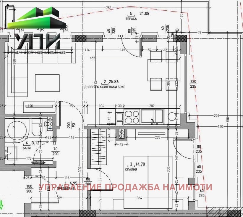Продава 2-СТАЕН, гр. София, Малинова долина, снимка 9 - Апартаменти - 55086321