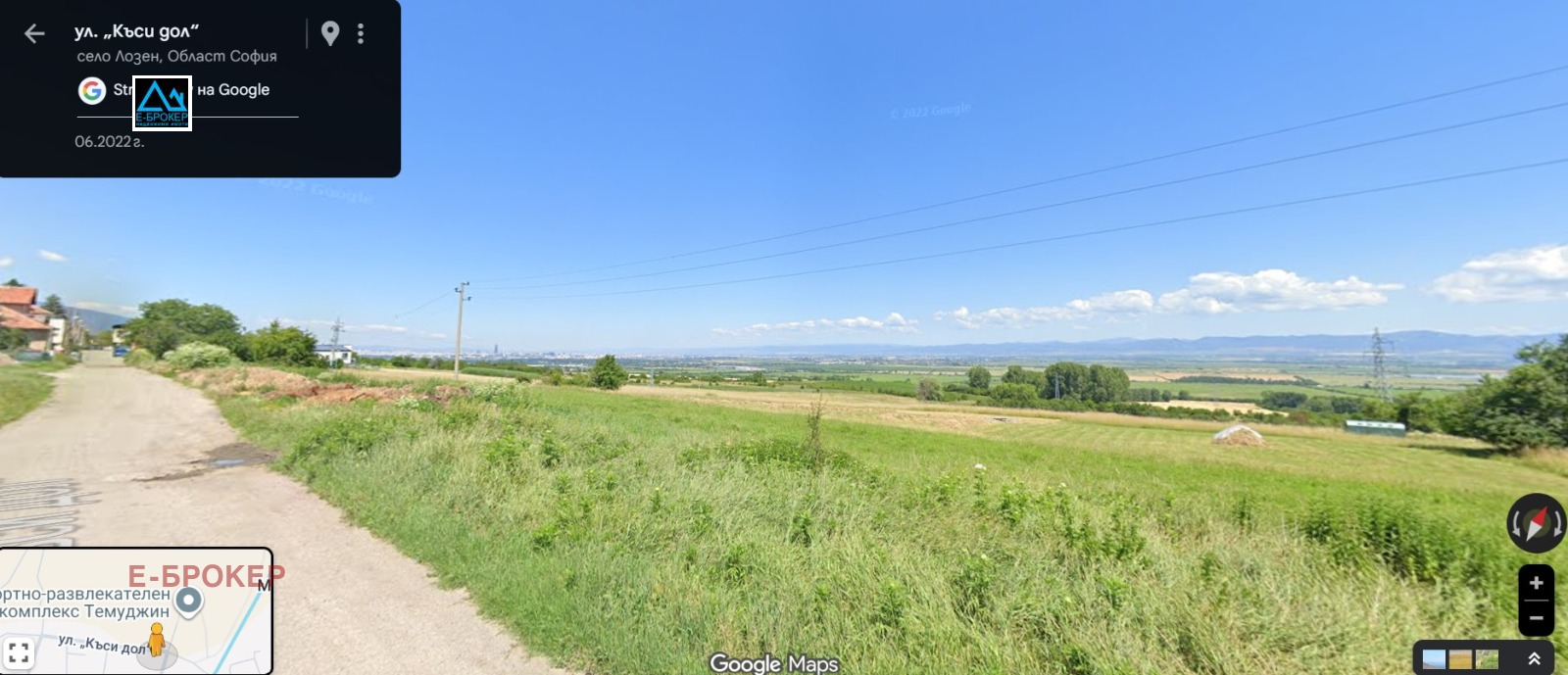 Продава ПАРЦЕЛ, гр. София, с. Лозен, снимка 3 - Парцели - 54204396