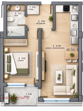 2-СТАЕН, 65 m2