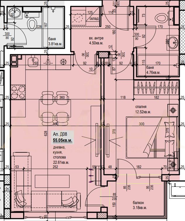 Продава  2-стаен град Пловдив , Остромила , 69 кв.м | 25912988 - изображение [4]