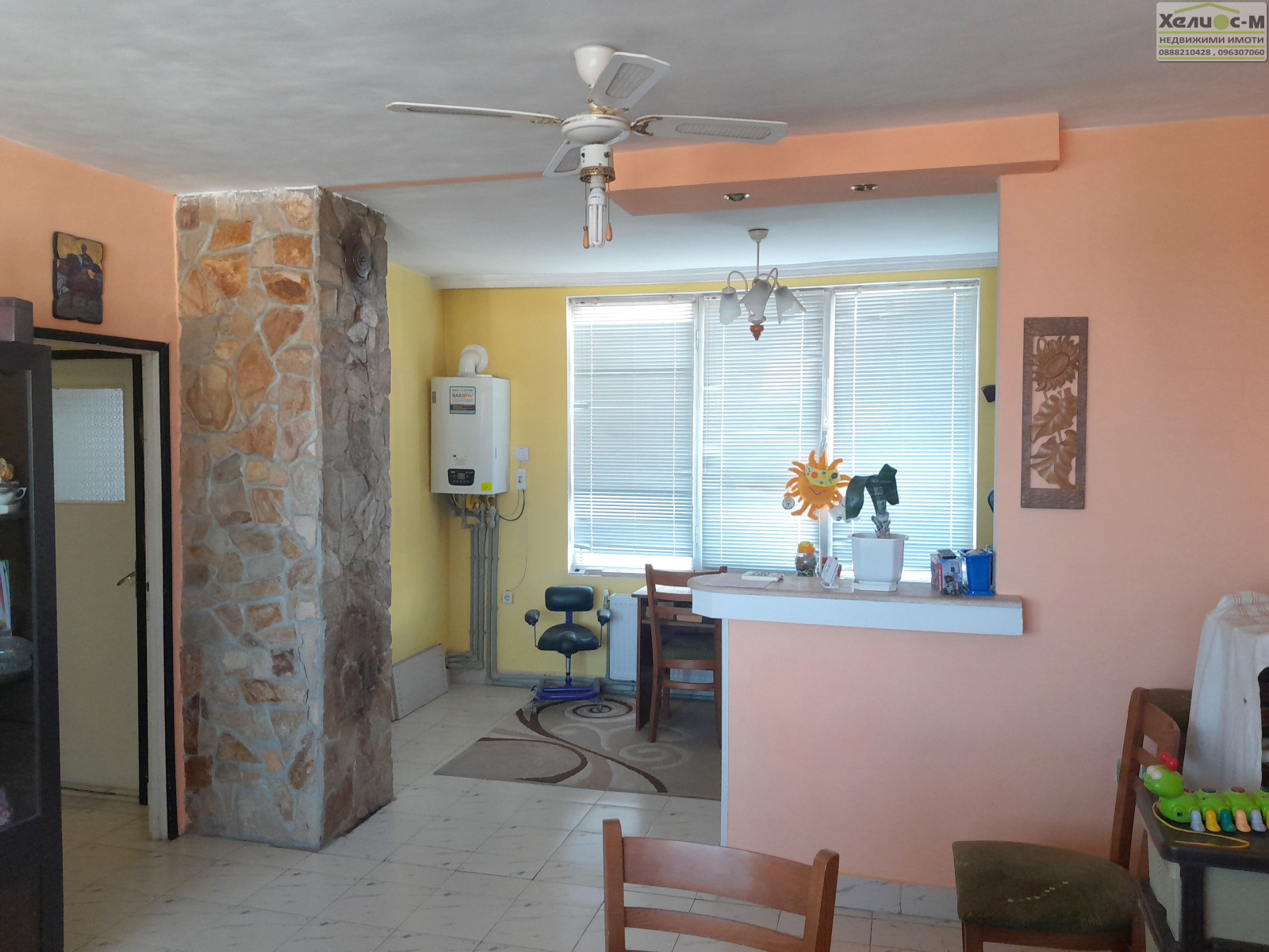 Продава 3-СТАЕН, гр. Монтана, Идеален център, снимка 3 - Апартаменти - 53884134