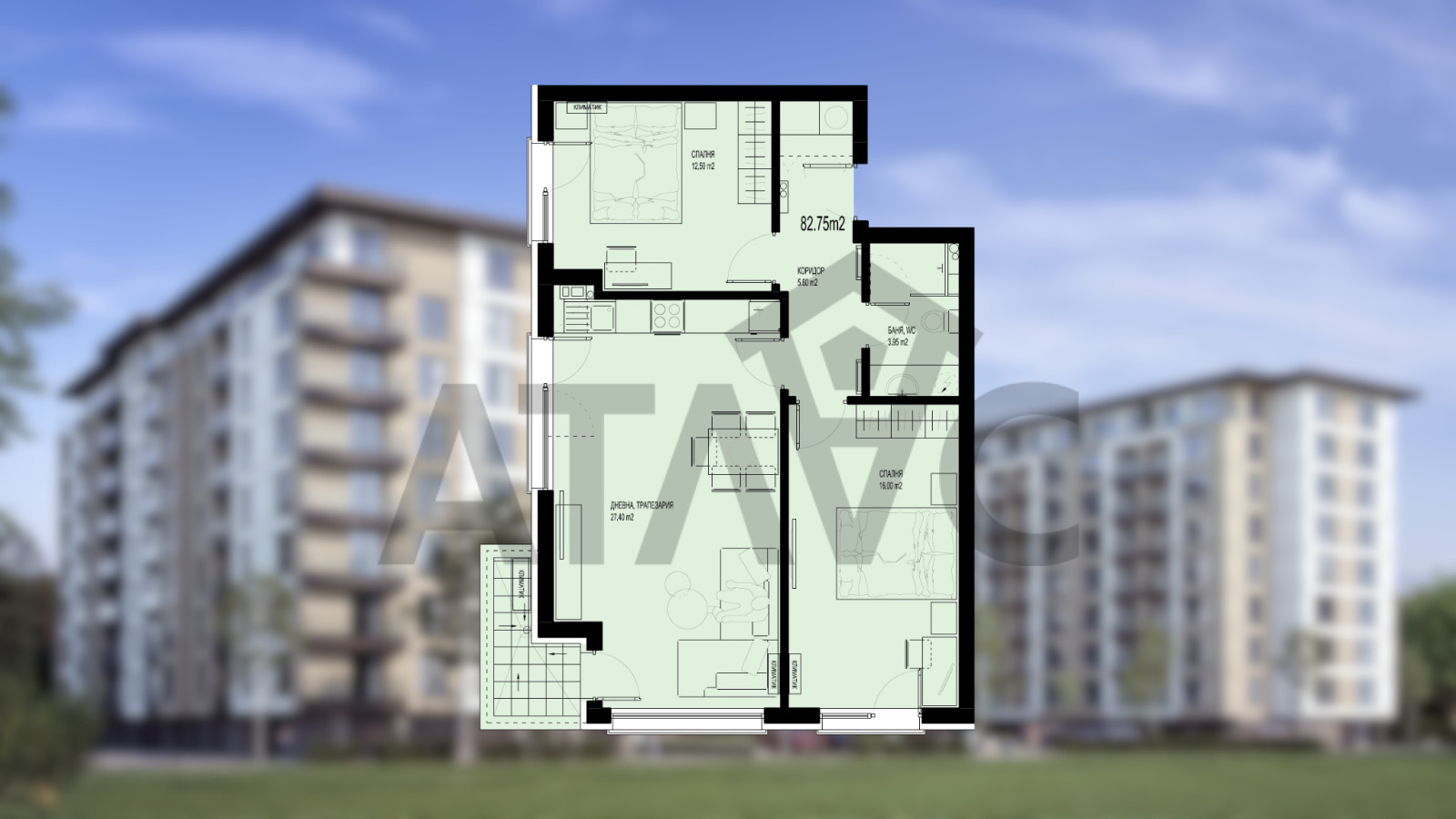 Продава 3-СТАЕН, гр. Пловдив, Христо Смирненски