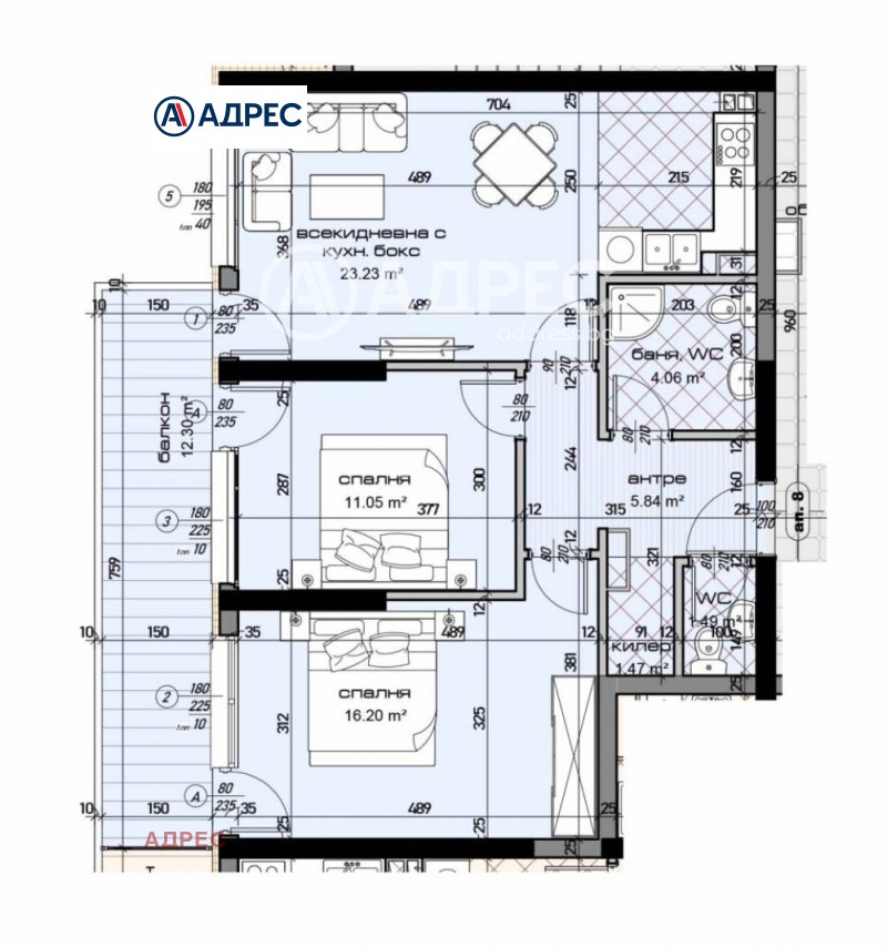 Продава 3-СТАЕН, гр. Варна, Младост 1
