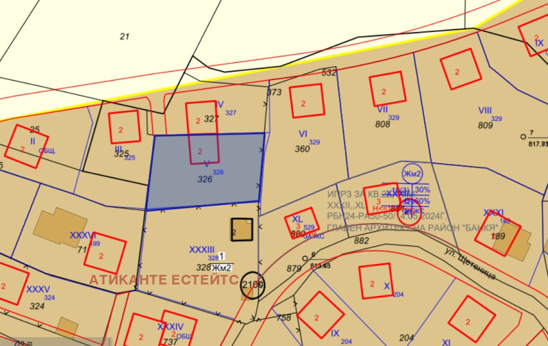 Продава  Парцел град София , гр. Банкя , 699 кв.м | 17634128