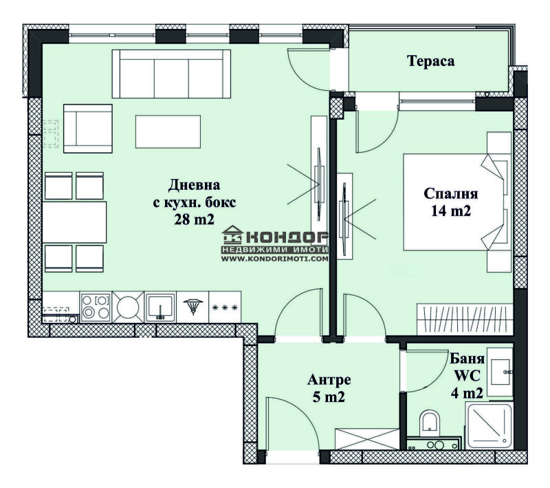 Продава 2-СТАЕН, гр. Пловдив, Христо Смирненски, снимка 10 - Апартаменти - 53435682