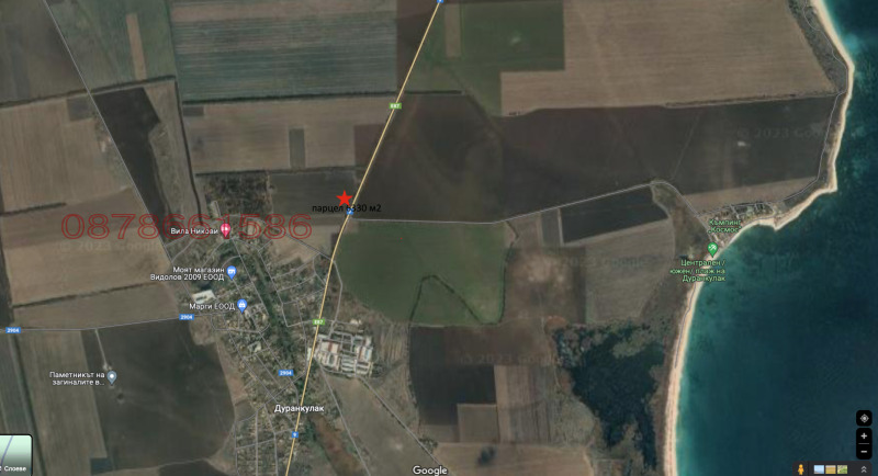 Продава ПАРЦЕЛ, с. Дуранкулак, област Добрич, снимка 4 - Парцели - 52785673