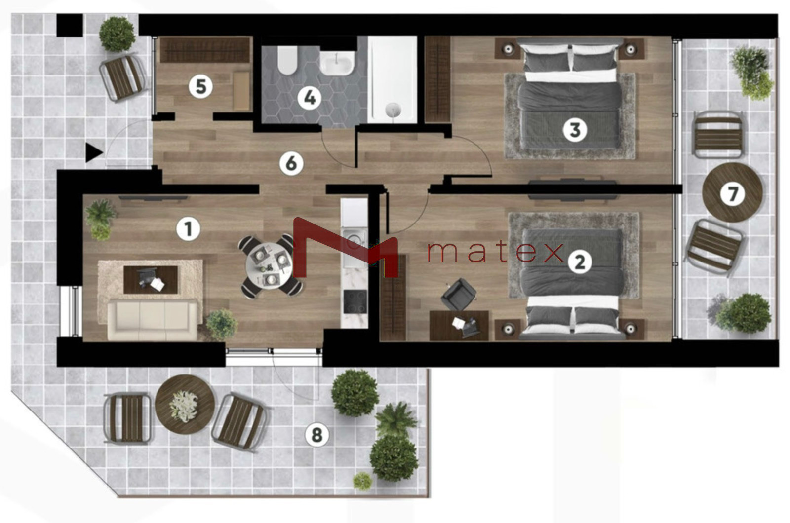 Продава 3-СТАЕН, гр. Варна, м-т Ален мак, снимка 2 - Апартаменти - 52321333