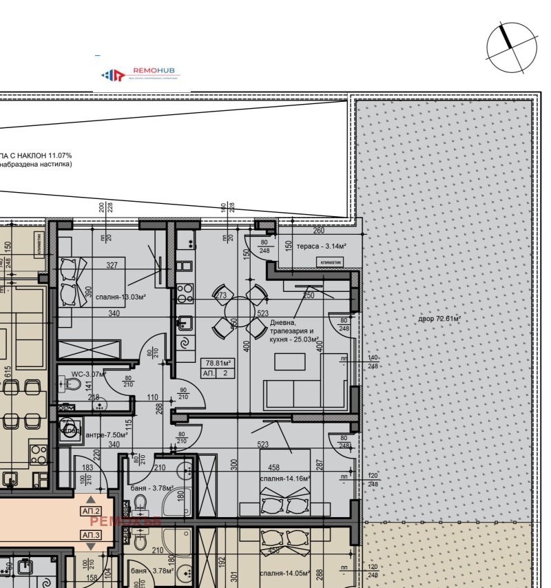 Продава 3-СТАЕН, гр. София, Малинова долина, снимка 2 - Aпартаменти - 49225041