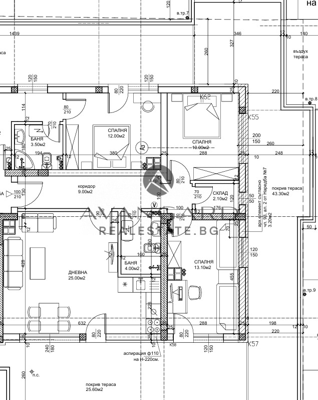 Продава 3-СТАЕН, гр. Пловдив, Тракия, снимка 8 - Апартаменти - 53974350