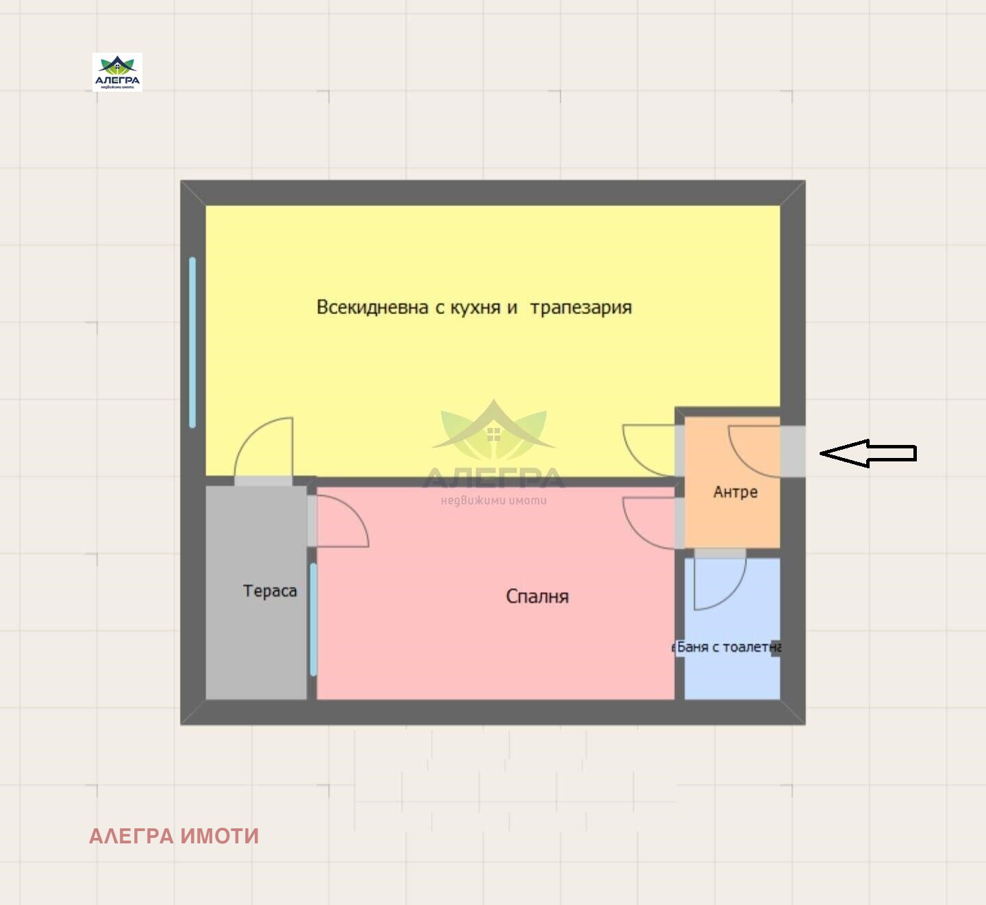 Продава 2-СТАЕН, гр. Пазарджик, Промишлена зона, снимка 2 - Апартаменти - 51822193