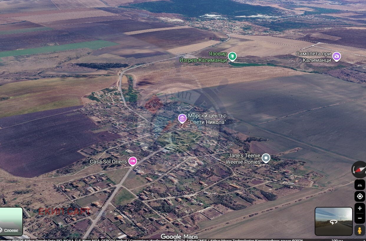 Продава ПАРЦЕЛ, с. Изгрев, област Варна, снимка 2 - Парцели - 54466280