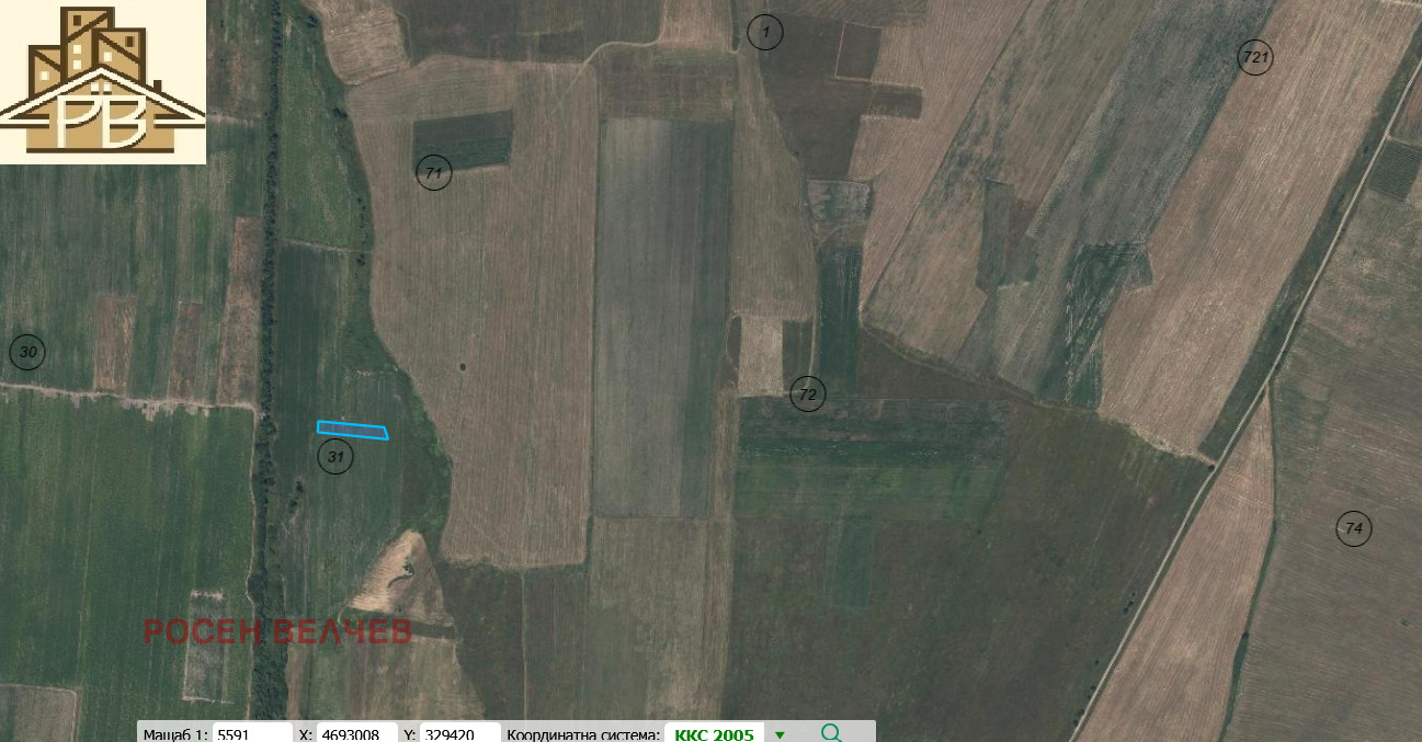 Продава ЗЕМЕДЕЛСКА ЗЕМЯ, с. Белчин, област София област