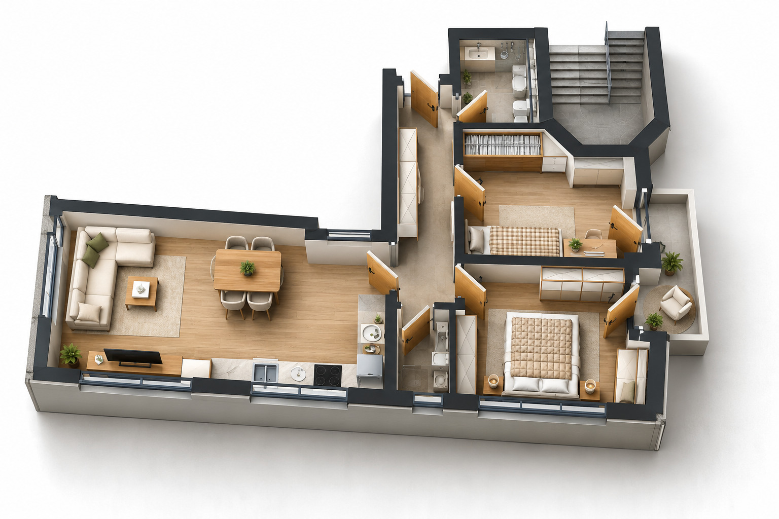 Продава 3-СТАЕН, гр. Варна, Център, снимка 10 - Апартаменти - 55477196
