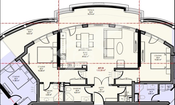 Продава 3-СТАЕН, гр. Поморие, област Бургас, снимка 1 - Aпартаменти - 48844538