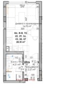 Продава 1-СТАЕН, град Пловдив, Южен • 50000 € / 97791.50 лв. • 74206311 4