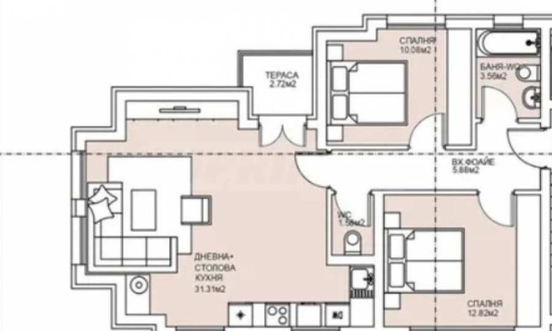 Продава 3-СТАЕН, гр. Пловдив, Беломорски, снимка 10 - Апартаменти - 52415808