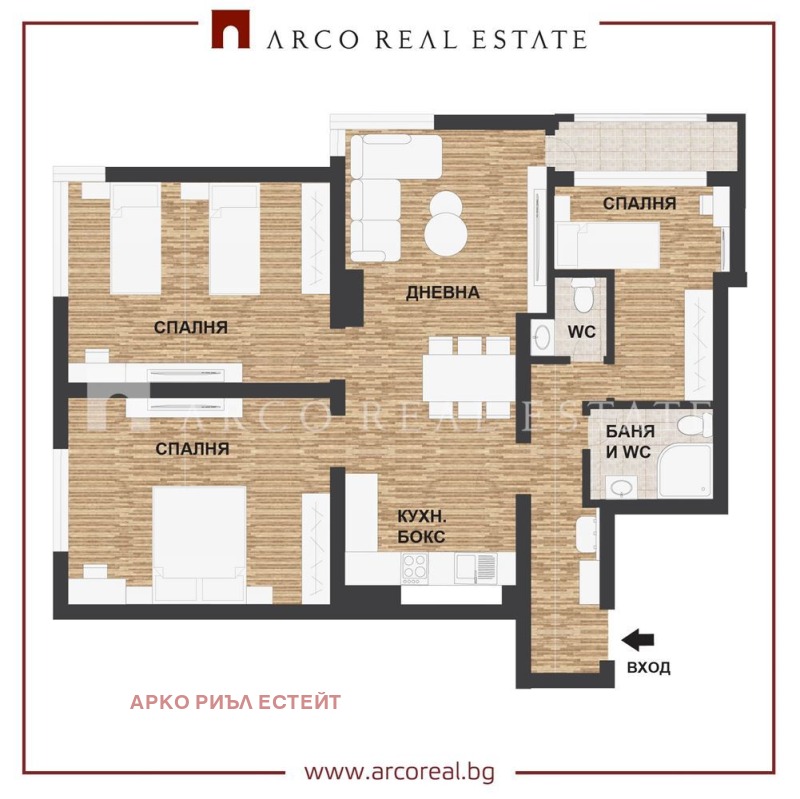 Продава 4-СТАЕН, гр. София, Център, снимка 3 - Апартаменти - 53462653